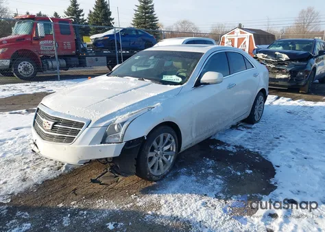 2017 Cadillac Ats Luxury из США, поврежденный, VIN 1G6AH5SX2H0185381